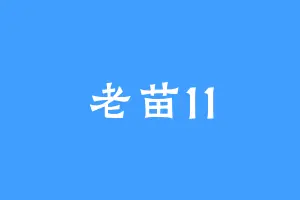 老苗11