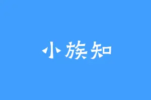 小族知