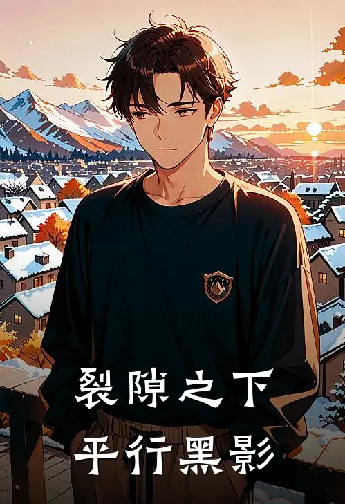 裂隙之下平行黑影