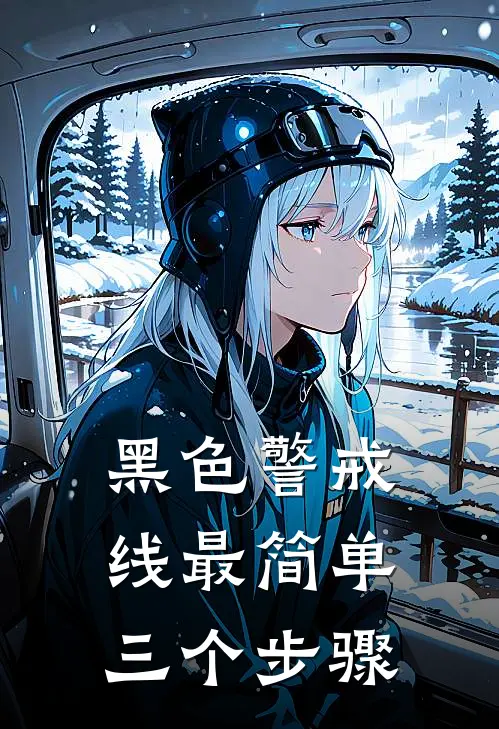 黑色警戒线最简单三个步骤