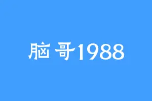 脑哥1988