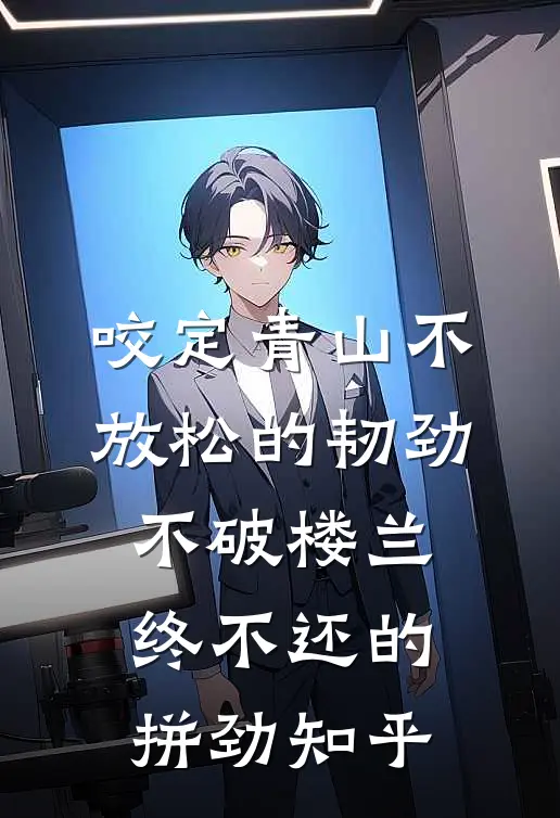 咬定青山不放松的韧劲,不破楼兰终不还的拼劲知乎