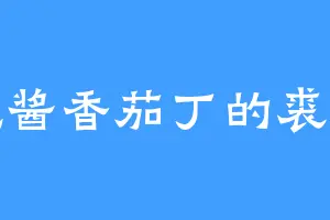 爱吃酱香茄丁的裘明幻