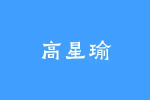 高星瑜