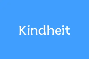 Kindheit