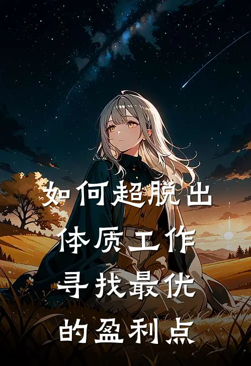 如何超脱出体质工作,寻找最优的盈利点
