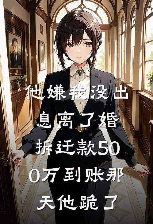 他嫌我没出息离了婚，拆迁款500万到账那天他跪了(慧慧张建军)完整版免费全文阅读_最热门小说他嫌我没出息离了婚，拆迁款500万到账那天他跪了慧慧张建军