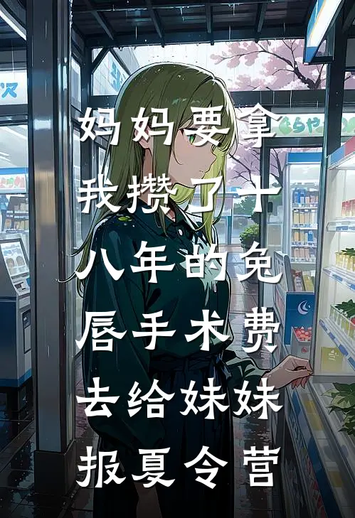 妈妈要拿我攒了十八年的兔唇手术费，去给妹妹报夏令营(舒意可可)热门小说大全_推荐完本小说妈妈要拿我攒了十八年的兔唇手术费，去给妹妹报夏令营舒意可可