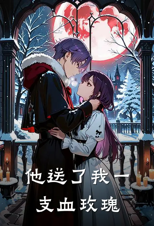 他送了我一支血玫瑰