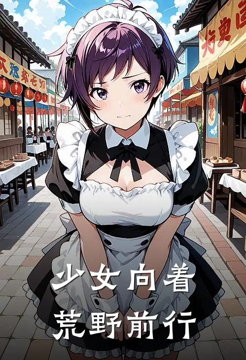 少女向着荒野前行