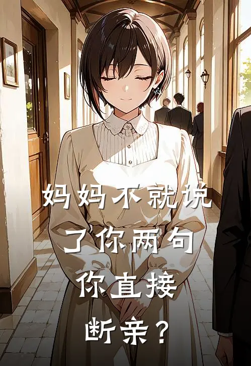 妈妈不就说了你两句，你直接断亲？