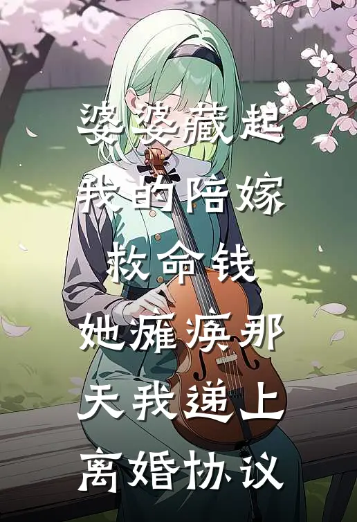 婆婆藏起我的陪嫁救命钱，她瘫痪那天我递上离婚协议