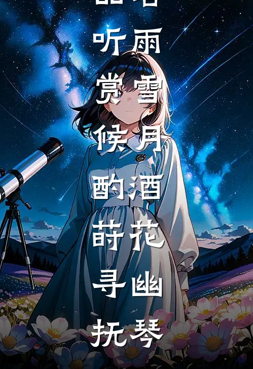 焚香,品茗,听雨,赏雪,候月,酌酒,莳花,寻幽,抚琴