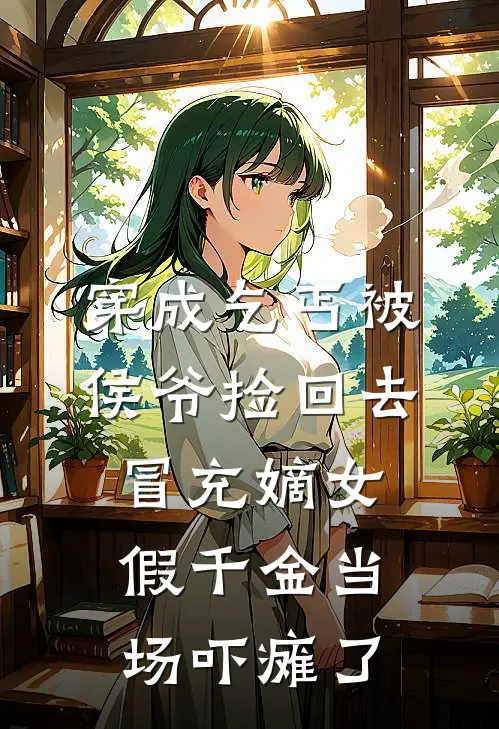 穿成乞丐被侯爷捡回去冒充嫡女，假千金当场吓瘫了