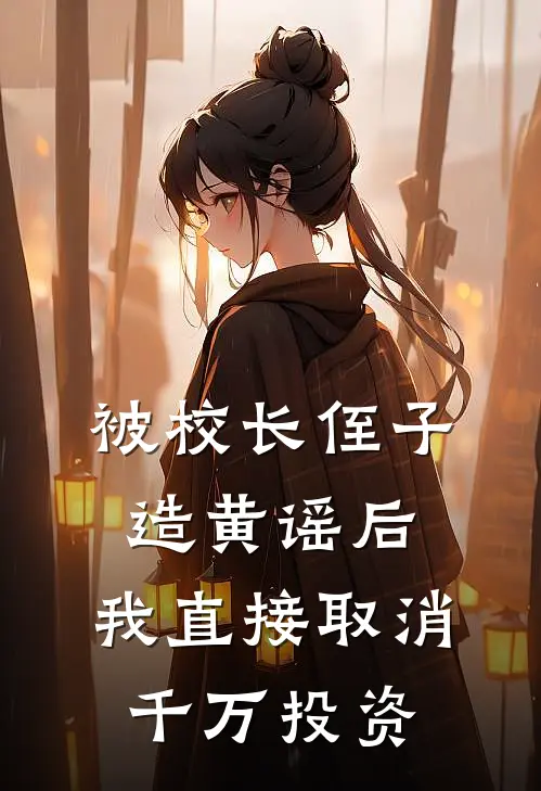 被校长侄子造黄谣后，我直接取消千万投资