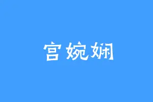 宫婉娴