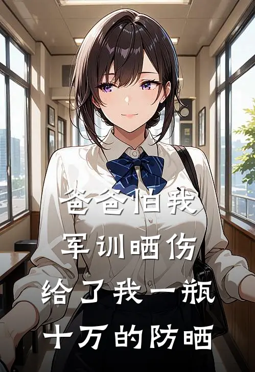 爸爸怕我军训晒伤，给了我一瓶十万的防晒